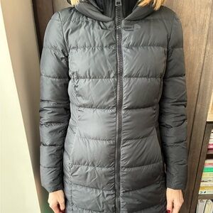 Herno black  Puffer Jacket. Is lightweight but very warm.